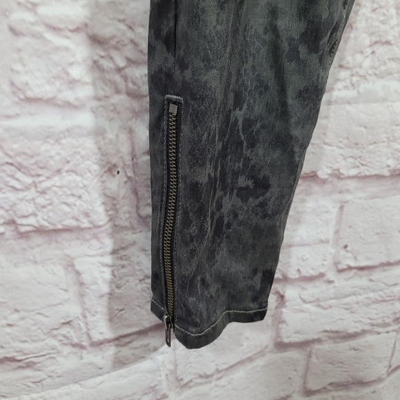 Current Elliot Soho Zip Stiletto Castle Dirty Paws Skinny Ankle Jeans - Picture 5 of 13